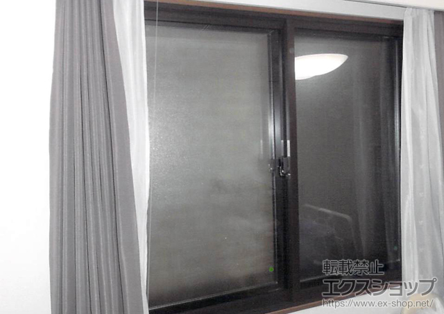 東京都板橋区のの二重窓（内窓） インプラス（ダストバリア） 引違い窓2枚建 施工例