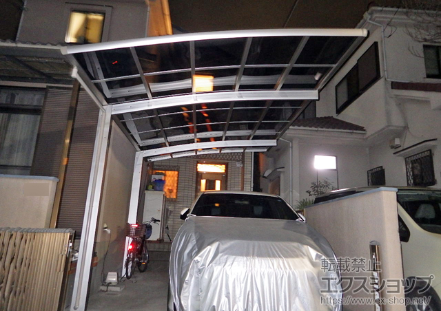 埼玉県八潮市ののカーポート レイナポートグラン　積雪〜20cm対応 施工例