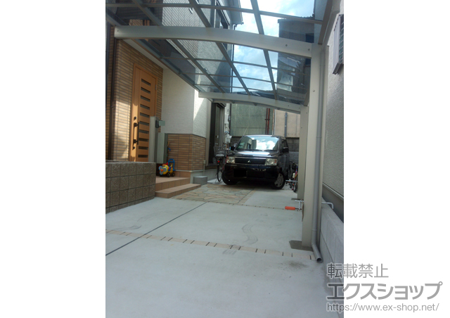 京都府京都市ののカーポート プレシオスポート 積雪〜20cm対応 施工例