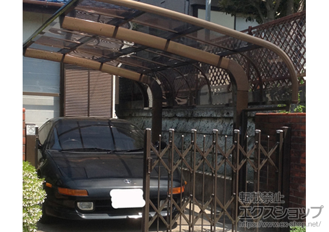 千葉県市原市のLIXIL リクシル（トステム）のカーポート テールポートシグマIII 積雪〜20cm対応 施工例