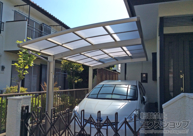 神奈川県横浜市ののカーポート レイナポートグラン　積雪〜20cm対応 施工例