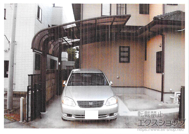 埼玉県熊谷市のLIXIL リクシル（トステム）のカーポート テールポートシグマIII 積雪〜20cm対応 施工例