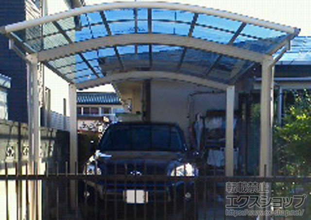 群馬県太田市ののカーポート レイナワンポートグラン　積雪〜20cm対応 施工例