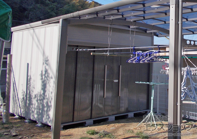 大阪府貝塚市のの物置・屋外倉庫 Mr.トールマンダンディ 一般型 結露減少型(JN-Z3229 B) 施工例