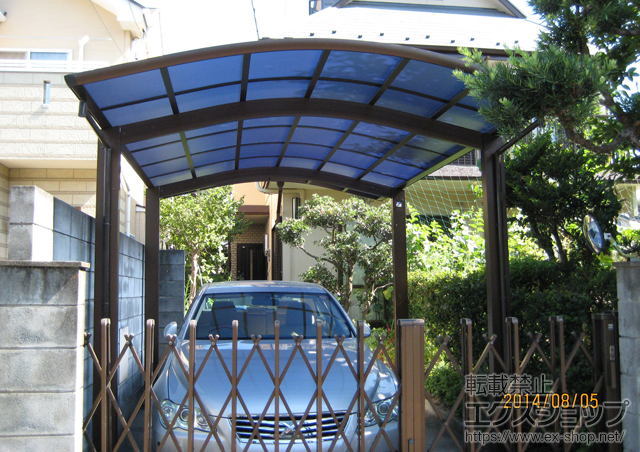 埼玉県坂戸市ののカーポート レイナワンポートグランZ　積雪〜20cm対応 施工例