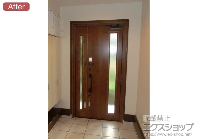 �����������ǎs��LIXIL ���N�V���i�g�X�e���j�̌��փh�A ���V�F���g 800�^ �{�H��