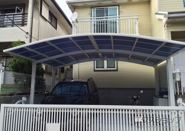 神奈川県横浜市ののカーポート レイナツインポートグラン　積雪〜20cm対応 施工例