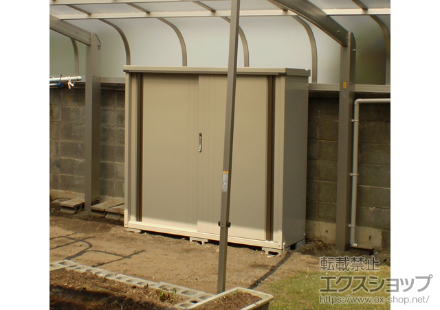 静岡県富士市のの物置・屋外倉庫 グランプレステージジャスト(M-175BF) 施工例