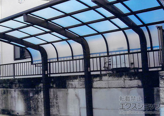 宮城県仙台市のLIXIL リクシル（トステム）のカーポート テールポートシグマIII 1500 積雪〜50cm対応 施工例