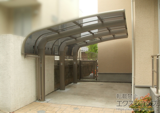 神奈川県川崎市のLIXIL リクシル（トステム）のカーポート テールポートシグマIII 1500 積雪〜50cm対応 施工例