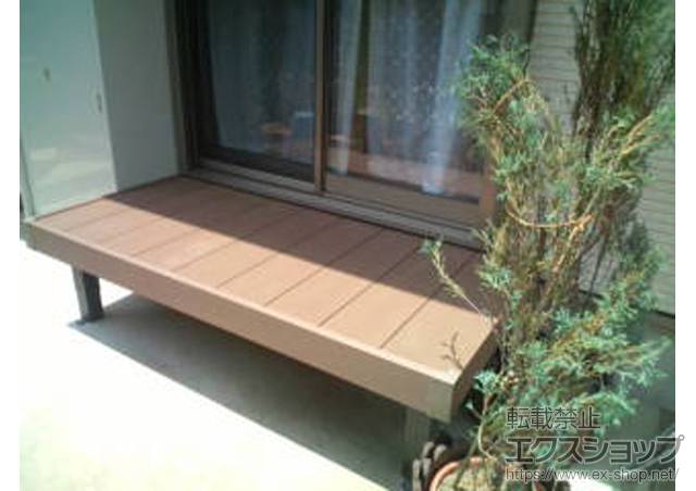 埼玉県川越市ののウッドデッキ リウッドデッキ 200 施工例