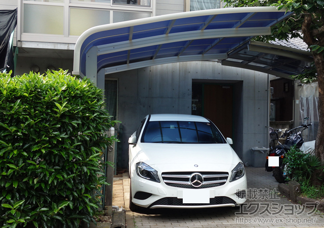 東京都新宿区ののカーポート レイナキャップポートグラン 施工例