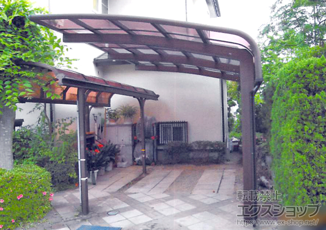 宮城県仙台市ののカーポート レイナキャップポートグラン50　積雪〜50cm対応 施工例