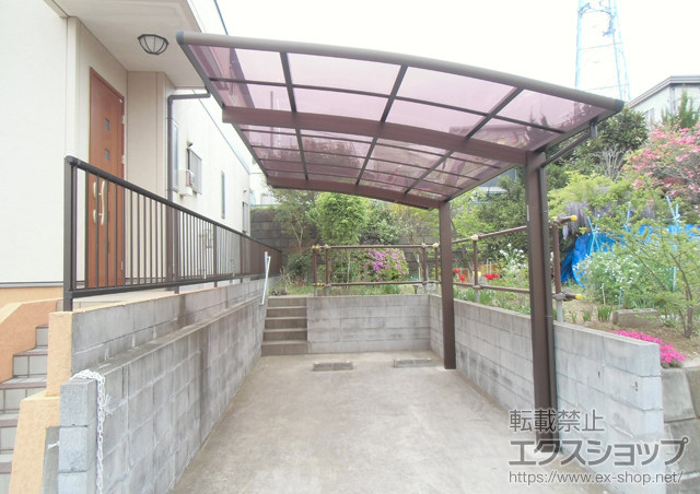 千葉県流山市ののカーポート レイナポートグラン　積雪〜20cm対応 施工例