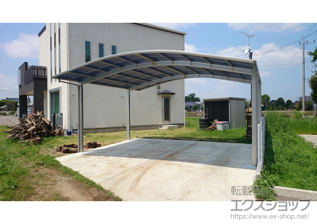 茨城県つくば市ののカーポート レイナツインポートグラン　積雪〜20cm対応 施工例