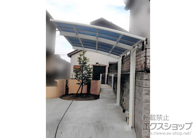 福岡県春日市ののカーポート レイナポートグラン　積雪〜20cm対応 施工例