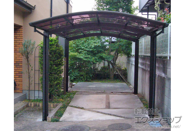 東京都青梅市ののカーポート レイナワンポートグラン　積雪〜20cm対応 施工例