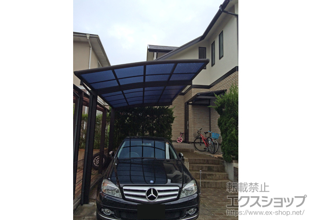 奈良県生駒郡平群町ののカーポート レイナポートグラン　積雪〜20cm対応 施工例