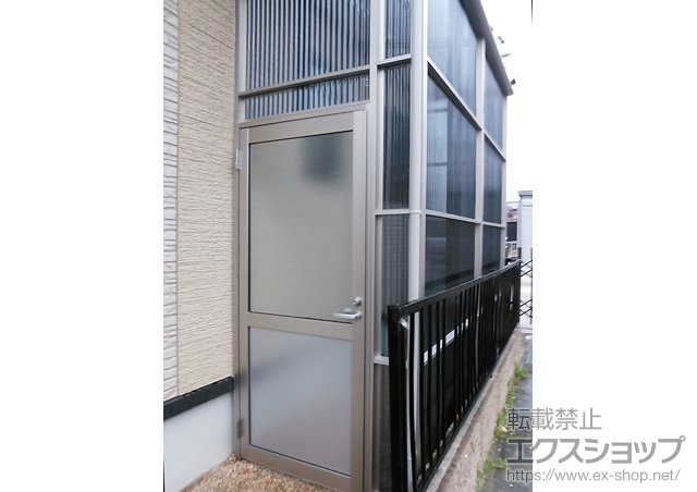 三重県松阪市ののストックヤード ストックヤードII 片側ドア付きタイプ 積雪〜20cm対応 施工例