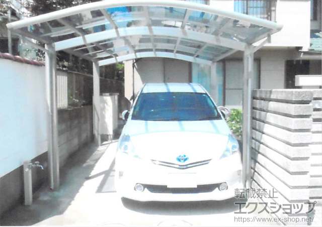 神奈川県横浜市ののカーポート レイナワンポートグラン　積雪〜20cm対応 施工例