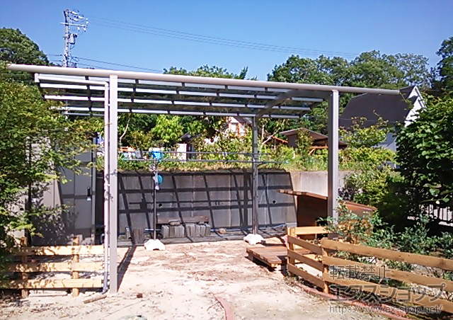 愛知県豊田市ののカーポート レイナワンポートグラン 積雪〜20cm対応 施工例