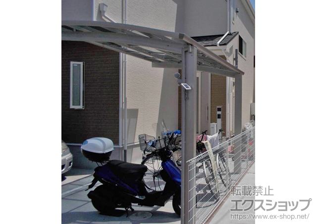 大阪府松原市ののカーポート プレシオスポート 積雪〜20cm対応 施工例