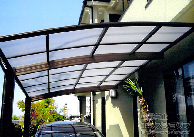 東京都江戸川区ののカーポート プレシオスポート 積雪〜20cm対応 施工例