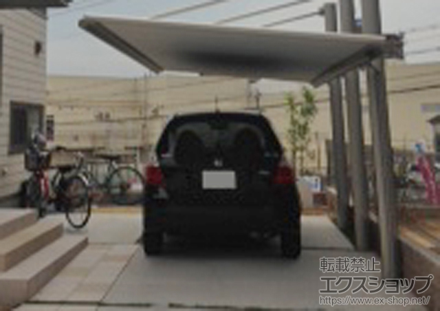 大阪府堺市ののカーポート バローネ 積雪〜20cm対応 施工例