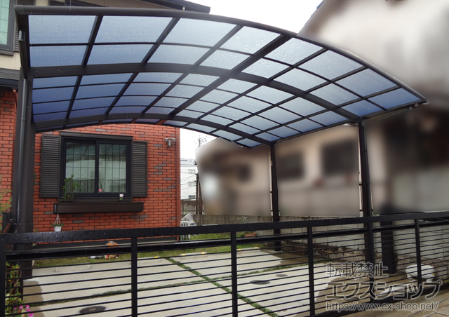 福岡県春日市ののカーポート レイナツインポートグラン　積雪〜20cm対応 施工例