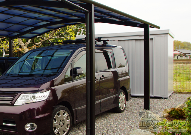 栃木県下野市のの物置・屋外倉庫 ネクスタ 一般型 (NXN-62H) 施工例