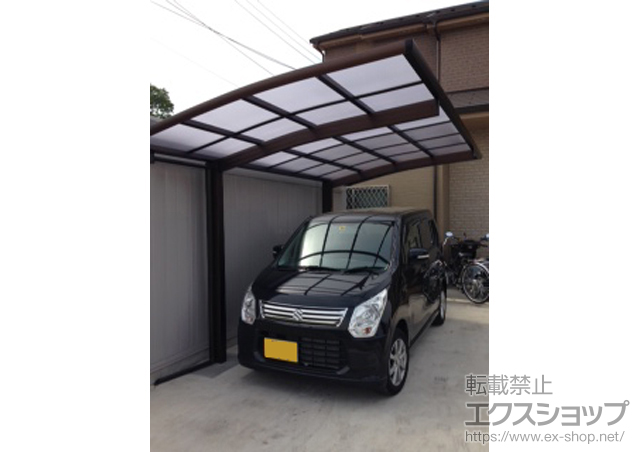 埼玉県越谷市ののカーポート レイナポートグラン　積雪〜20cm対応 施工例