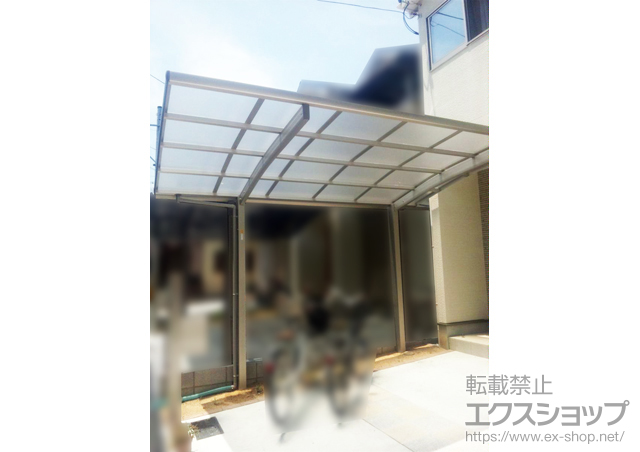 大阪府大阪市ののカーポート レイナポートグラン　積雪〜20cm対応 施工例