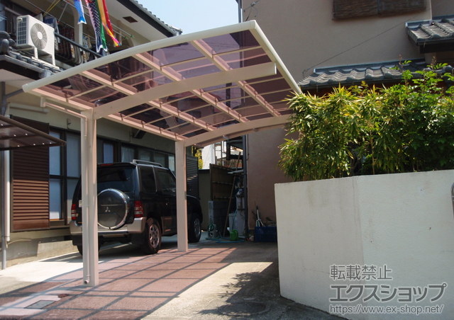 静岡県伊豆の国市ののカーポート レイナポートグラン　積雪〜20cm対応 施工例