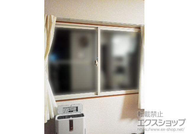 栃木県塩谷郡高根沢町のの二重窓（内窓） インプラス ダストバリア仕様 引違い窓 施工例