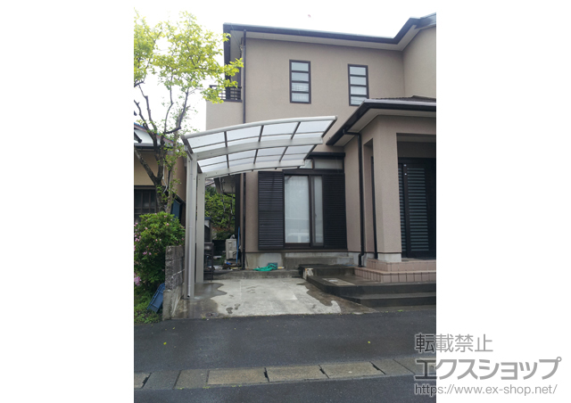 静岡県沼津市ののカーポート プレシオスポート 積雪〜20cm対応 施工例