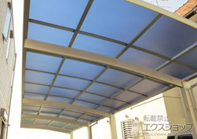 茨城県取手市ののカーポート レイナポートグラン 縦連棟　積雪〜20cm対応 施工例