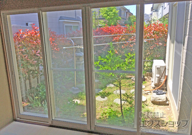 新潟県新潟市のの二重窓（内窓） インプラス ダストバリア仕様 引違い窓 4枚建 施工例