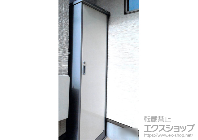 福岡県久留米市のの物置・屋外倉庫 アイビーストッカー(BJN-065E FW ) 施工例