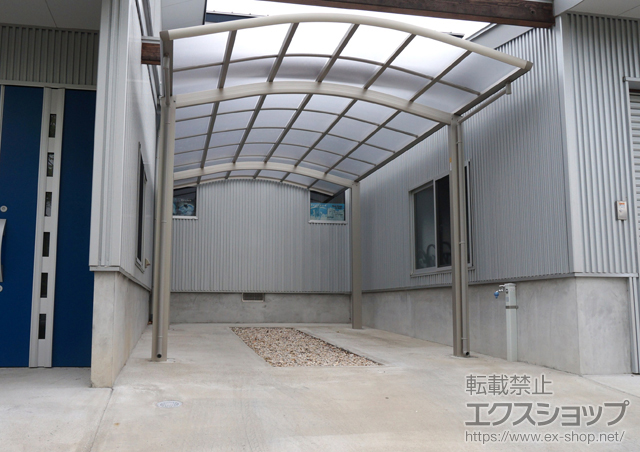 三重県鈴鹿市ののカーポート レイナワンポートグラン　積雪〜20cm対応 施工例