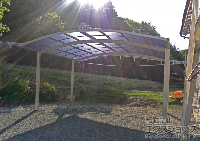 神奈川県足柄上郡中井町ののカーポート レイナツインポートグラン　積雪〜20cm対応 施工例