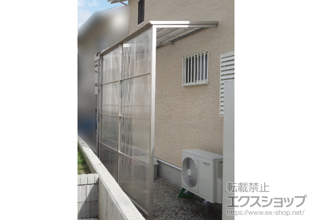 長野県松本市ののストックヤード ストックヤードII 積雪50cm対応 オープンタイプ 高さ9尺仕様 施工例