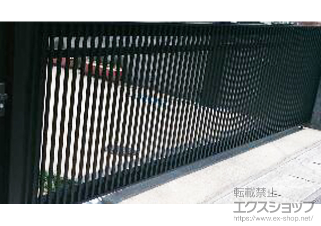 広島県尾道市ののカーゲート ワイドオーバードアS2型 電動式 施工例