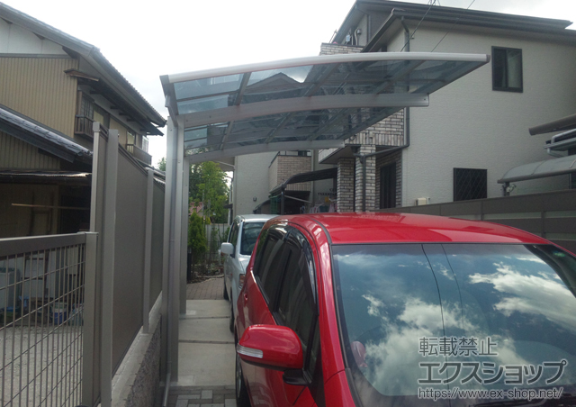 愛知県尾張旭市ののカーポート プレシオスポート 積雪〜20cm対応 施工例