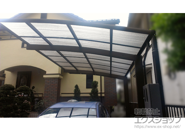 茨城県牛久市ののカーポート レイナポートグラン　積雪〜20cm対応 施工例