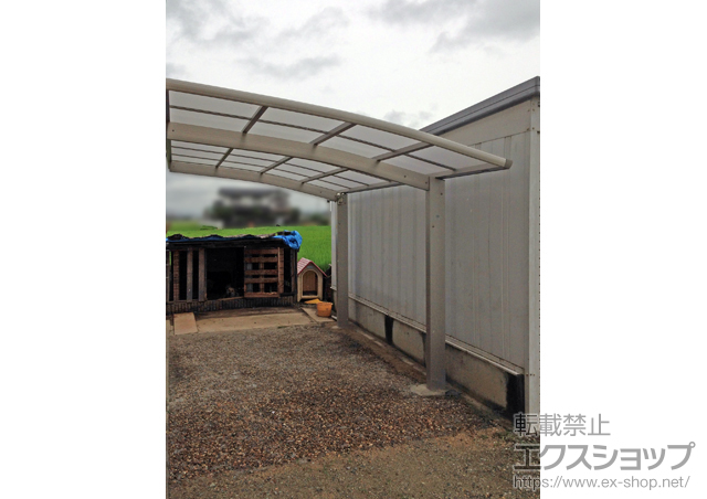 兵庫県加古郡稲美町ののカーポート プレシオスポート 積雪〜20cm対応 施工例