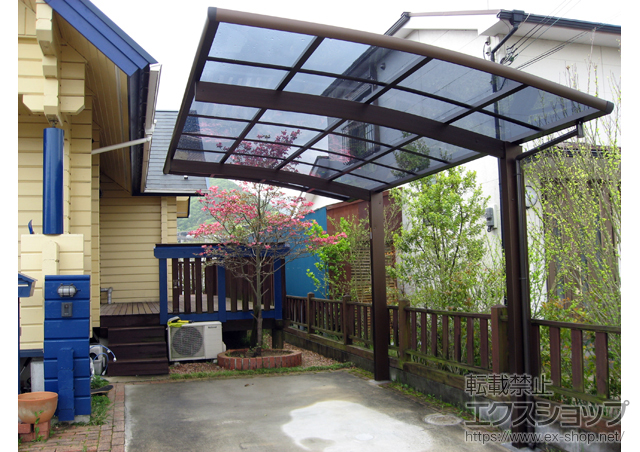 兵庫県神戸市ののカーポート レイナポートグラン　積雪〜20cm対応 施工例