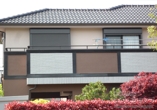 千葉県佐倉市のLIXIL リクシル（トステム）の窓シャッター リフォームシャッター イタリヤ 手動式 施工例