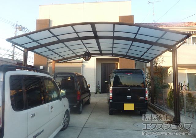 埼玉県川越市ののカーポート レイナツインポートグラン　積雪〜20cm対応 施工例