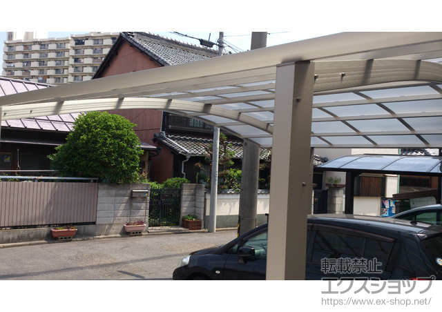 愛知県名古屋市ののカーポート レイナツインポートグラン　積雪〜20cm対応 施工例