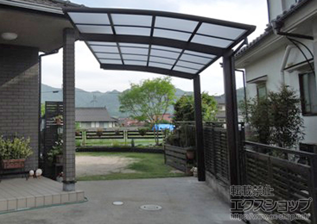 広島県廿日市市ののカーポート レイナポートグラン　積雪〜20cm対応 施工例